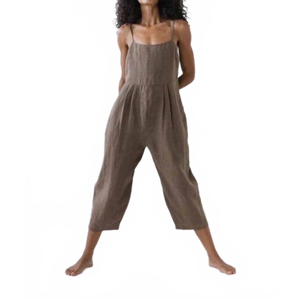 NEW FIRST RITE mira jumpsuit in cocoa